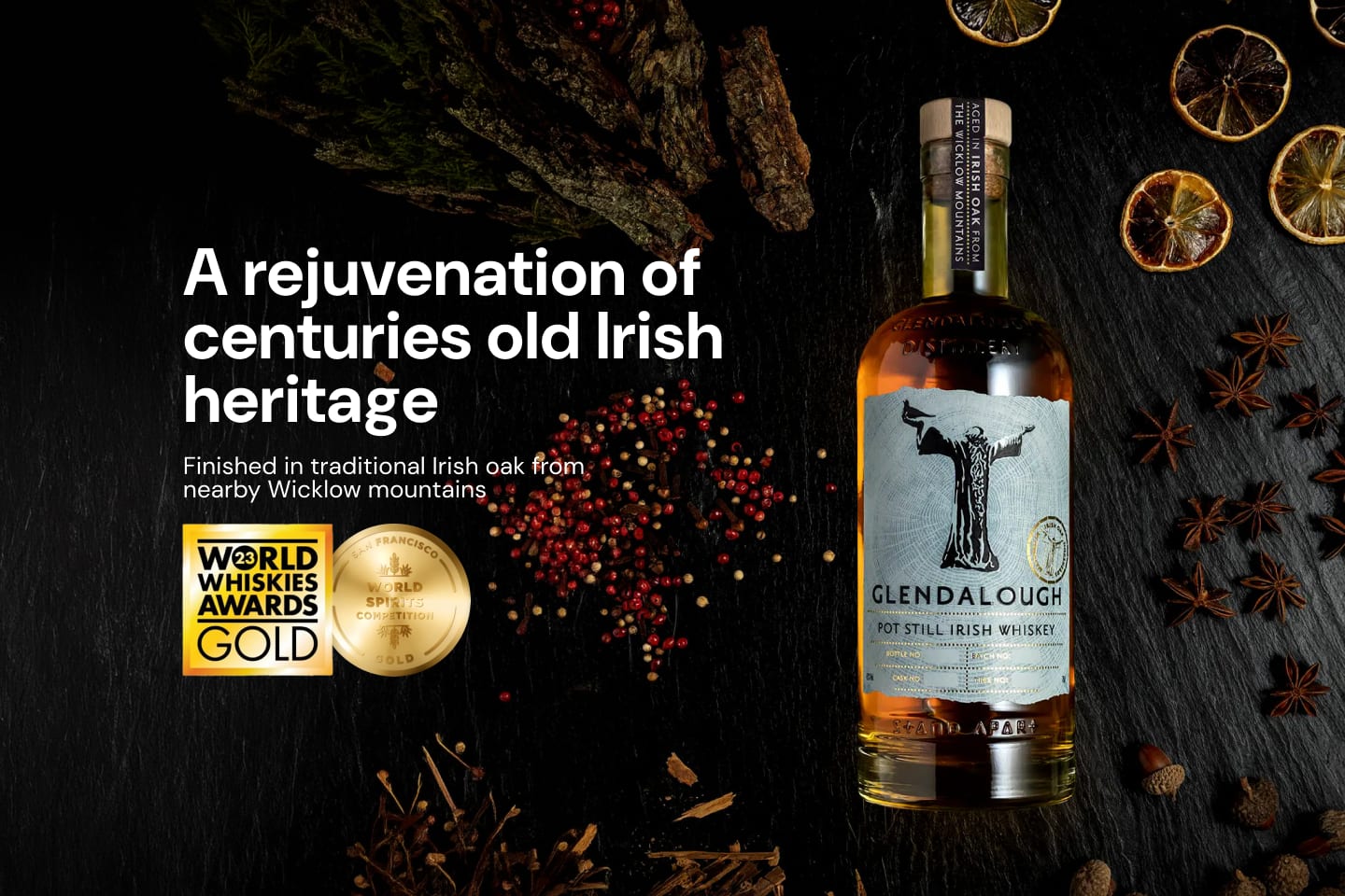 Glendalough Pot Still Irish Whiskey 700mL