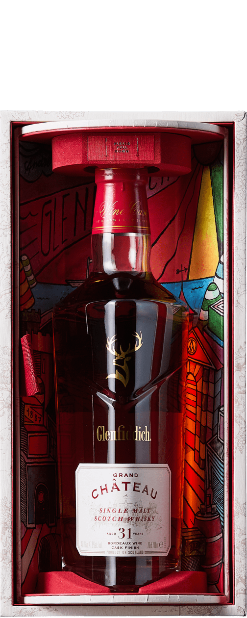 Glenfiddich Grand Chateau 31 Year Old Single Malt Scotch Whisky 700mL