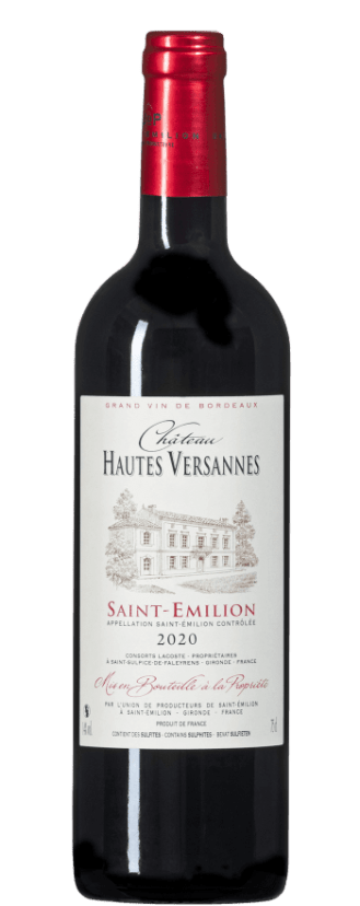Château Hautes Versannes Saint-Emilion 2020