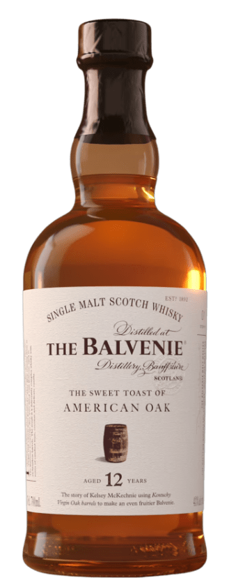 The Balvenie 12 Year Old American Oak Single Malt 700mL