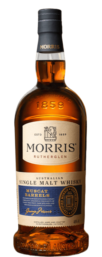 PRICE DROP: Morris Whisky Muscat Barrel Australian Whisky 1000mL