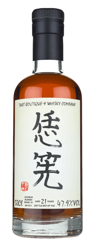 SPRING DROP: That Boutique-y Whisky Company 21 Year Old Japanese Blended Whisky 500mL
