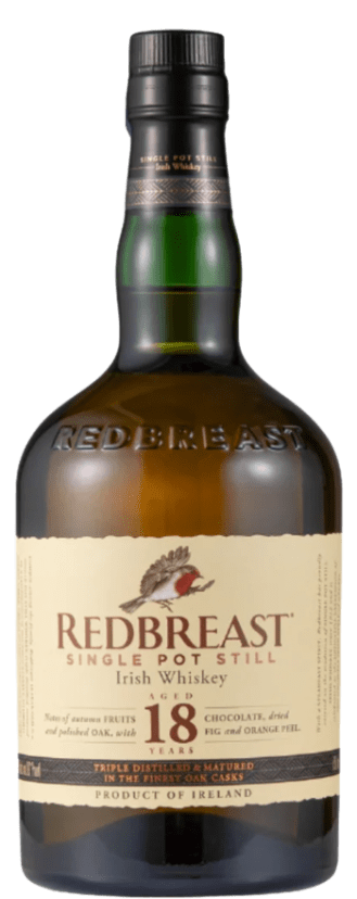 Redbreast 18 Year Old Single Pot Still Irish whiskey 700mL