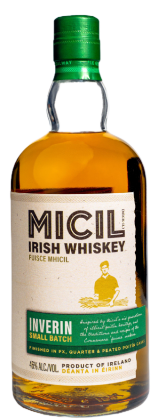 Micil Inverin Small Batch Irish Whiskey 700mL
