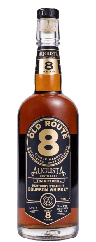 Augusta Old Route 8 Single Barrel 8 Year Old Kentucky Bourbon 54.15% 750mL
