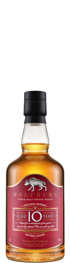Wolfburn 10 Year Old Single Malt Scotch Whisky 700mL