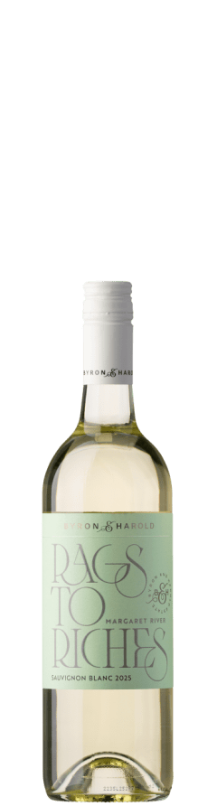Price Drop: Byron & Harold Rags to Riches Sauvignon Blanc 2025
