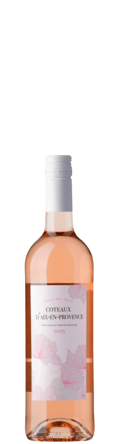 Villa Del Rose Coteaux d'Aix en Provence AOP Rosé 2025
