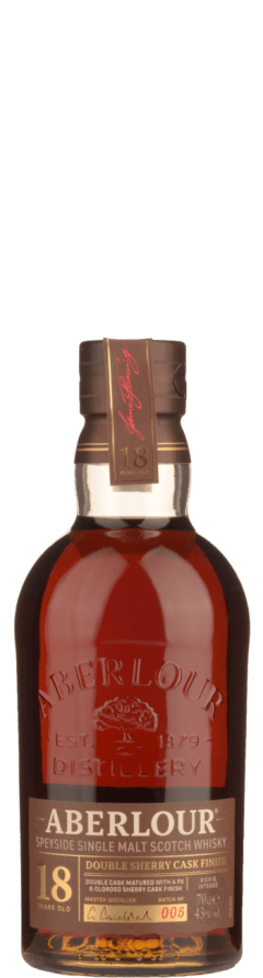 Aberlour 18 Year Old Double Cask Scotch Whisky 700mL