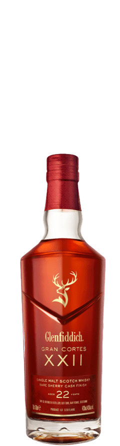 Glenfiddich 22 Year Old Gran Cortes Single Malt Scotch Whisky 700mL