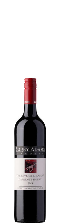 Sorby Adams The Reverend Canon Cabernet Shiraz 2018