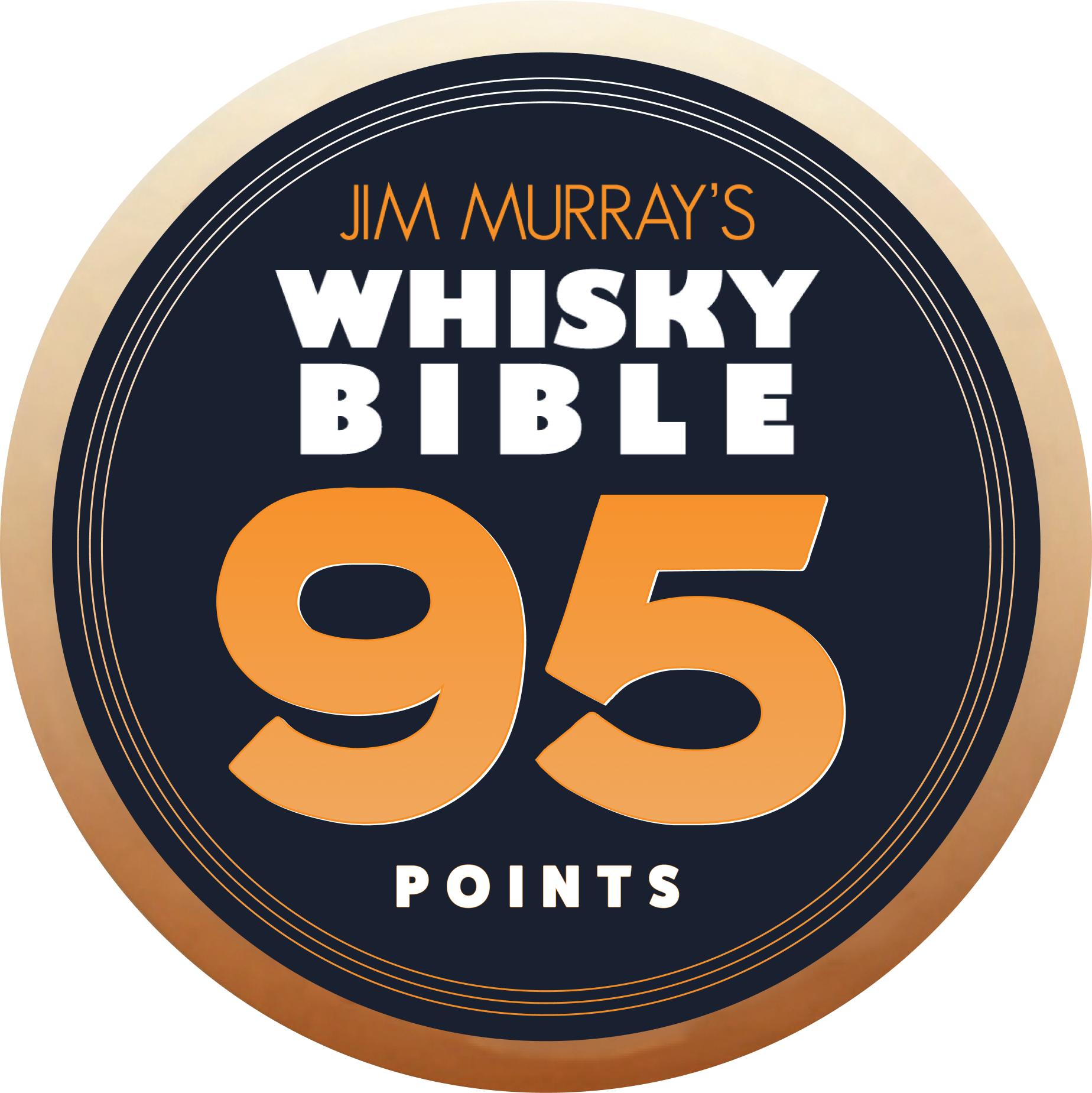 95pts Jim Murray's Whisky Bible