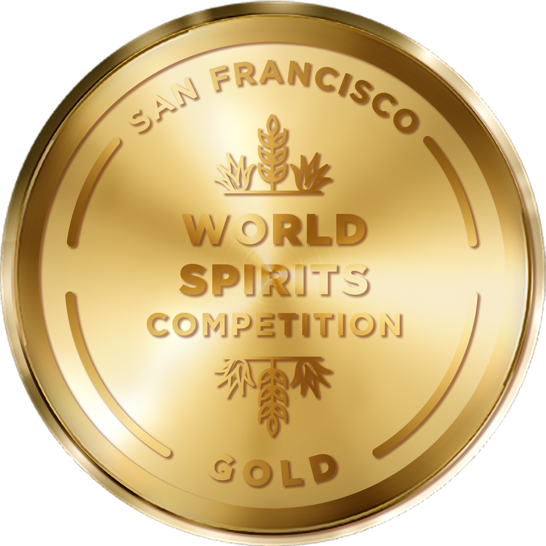 Gold Medal San Francisco World Spirits Competition 2020