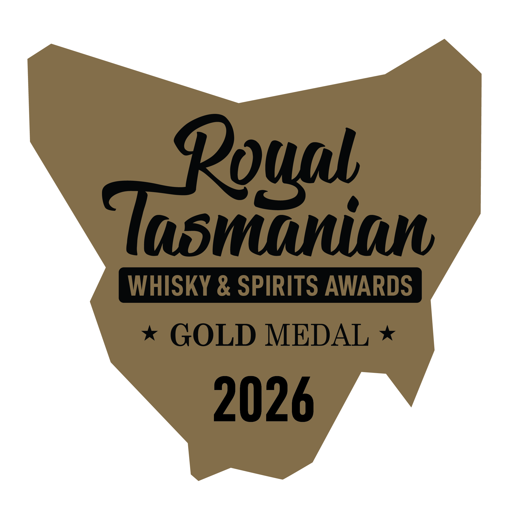 Gold Medal Royal Tasmanian Whisky & Spirits Awards