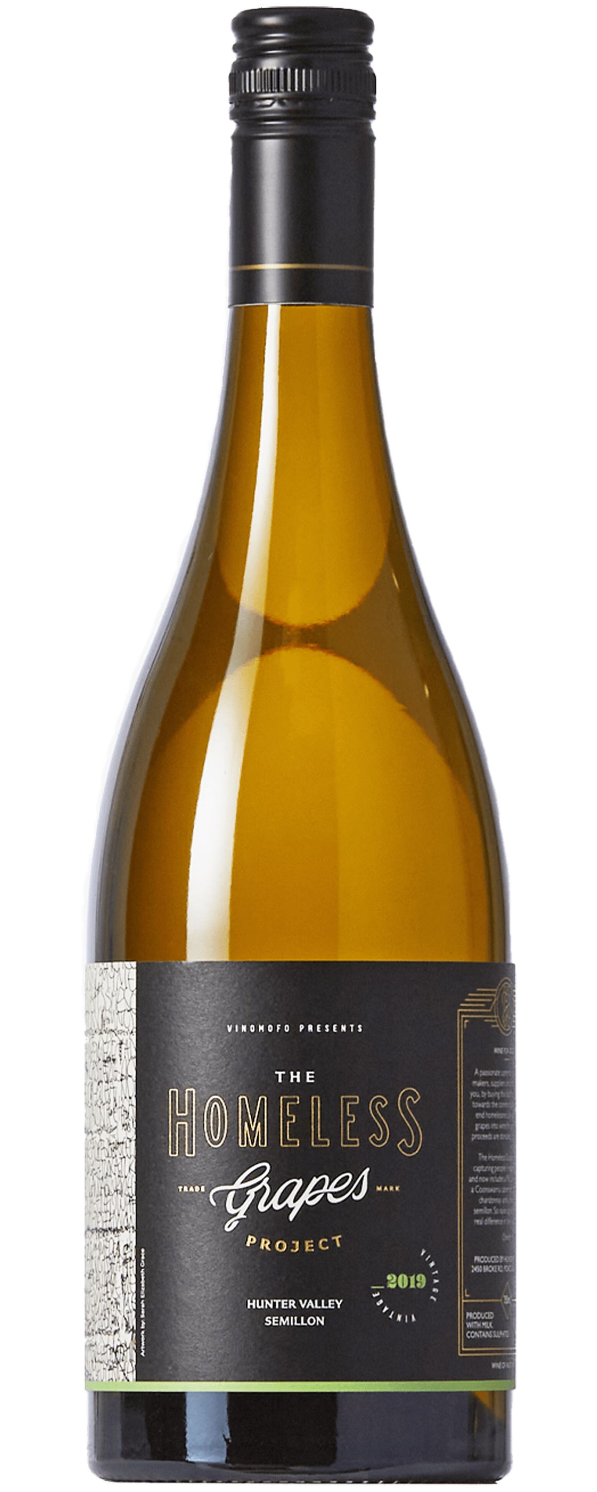 Homeless Grapes Project Semillon 2019