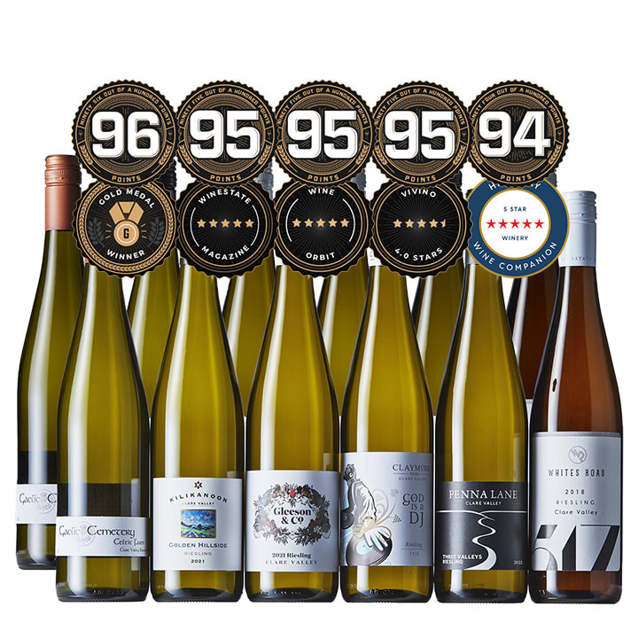 Riesling lineup 36.0 - Clare Valley Edition