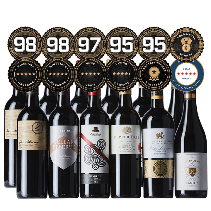 Big SA Reds Lineup 3.0 - Shiraz vs Cabernet Edition