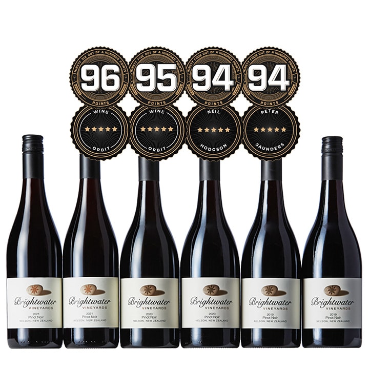 Price Drop: Brightwater Pinot Noir Vertical Selection