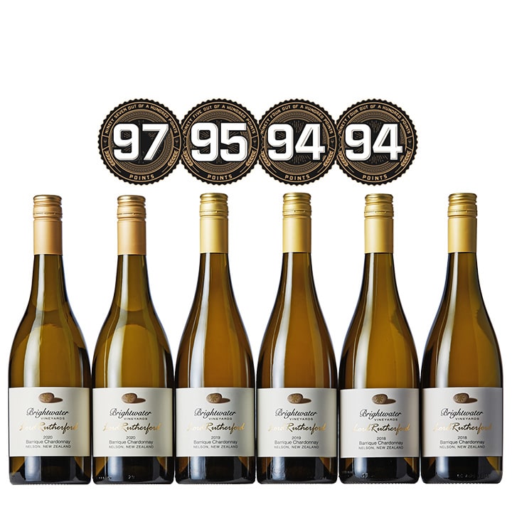 Brightwater Lord Rutherford Chardonnay Vertical Selection