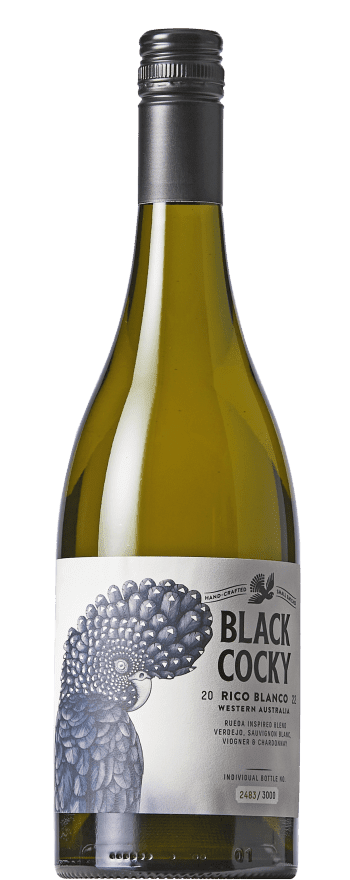 Black Cocky Rico Blanco Spanish White Blend 2022