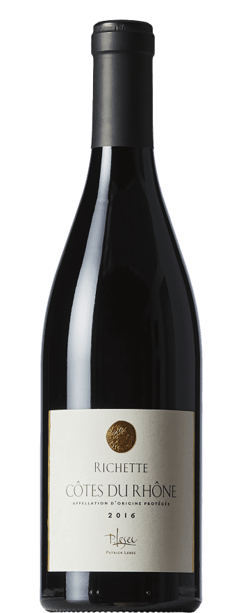 Patrick Lesec Richette Côtes du Rhone 2016