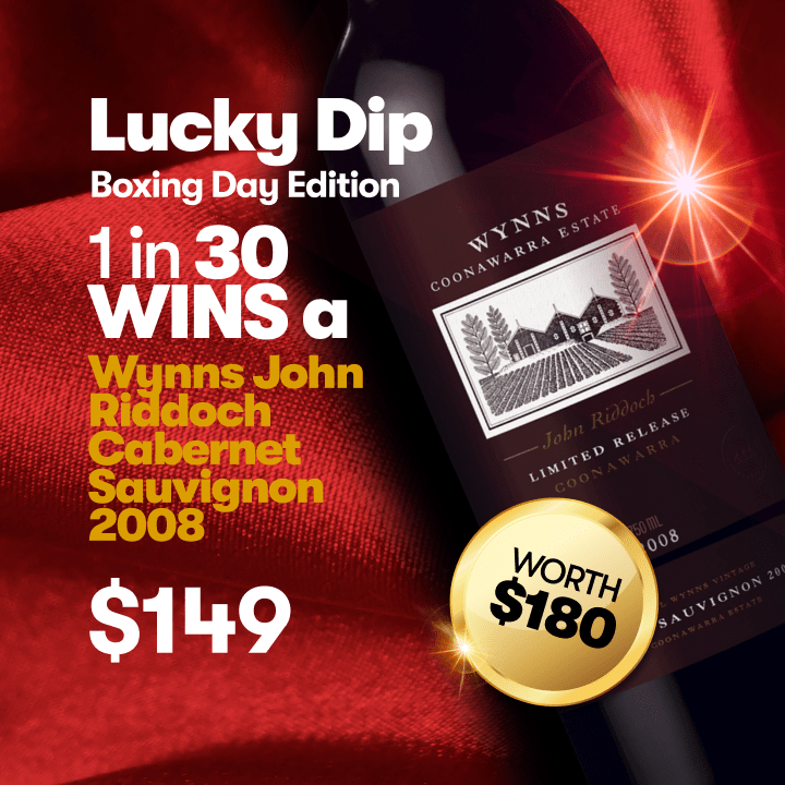 Aged Cabernet Lucky Dip - Wynns John Riddoch Cabernet Sauvignon 2008 Edition