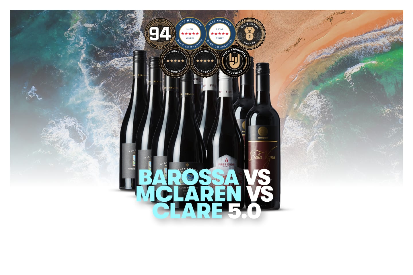 Barossa vs McLaren vs Clare: Shiraz Edition - Aussie Wine Tour Deal