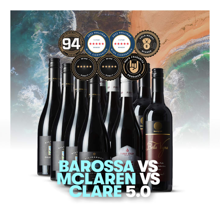 Barossa vs McLaren vs Clare: Shiraz Edition - Aussie Wine Tour Deal