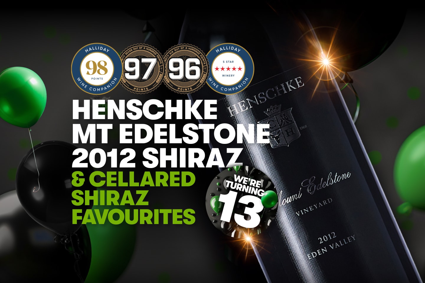 Henschke Mt Edelstone 2012 Shiraz & Cellared Favourites (6pk)