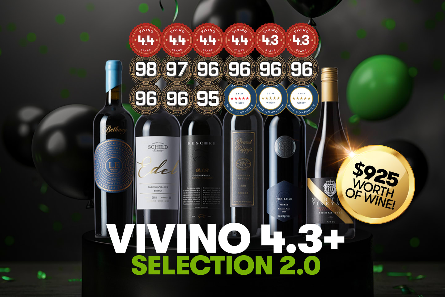 Vivino 4.3+ Stars Selection 2.0
