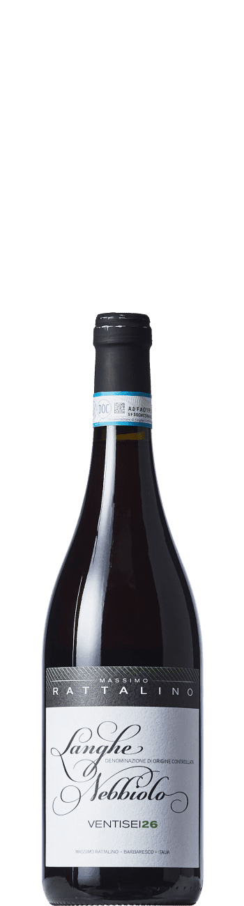 LOW STOCK - Massimo Rattalino Ventisei Langhe Nebbiolo 2021 – Sale