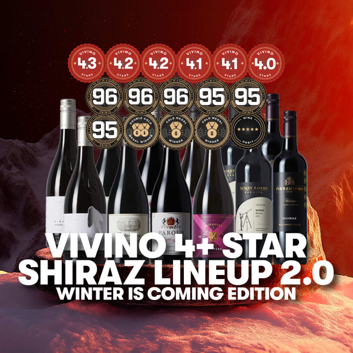 Vivino 4+ Star Shiraz Lineup – Winter Is Coming Edition