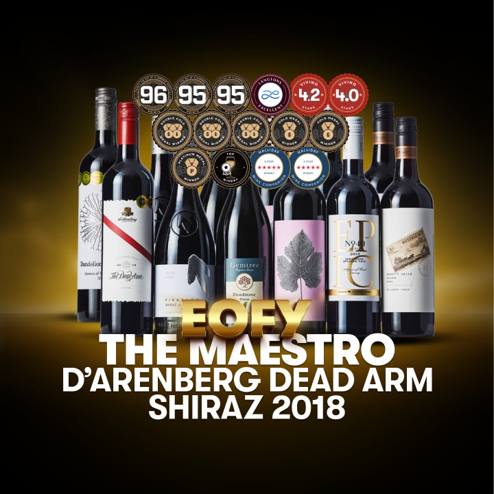 The Maestro - d'Arenberg Dead Arm Shiraz 2018 Edition – EOFY Deal