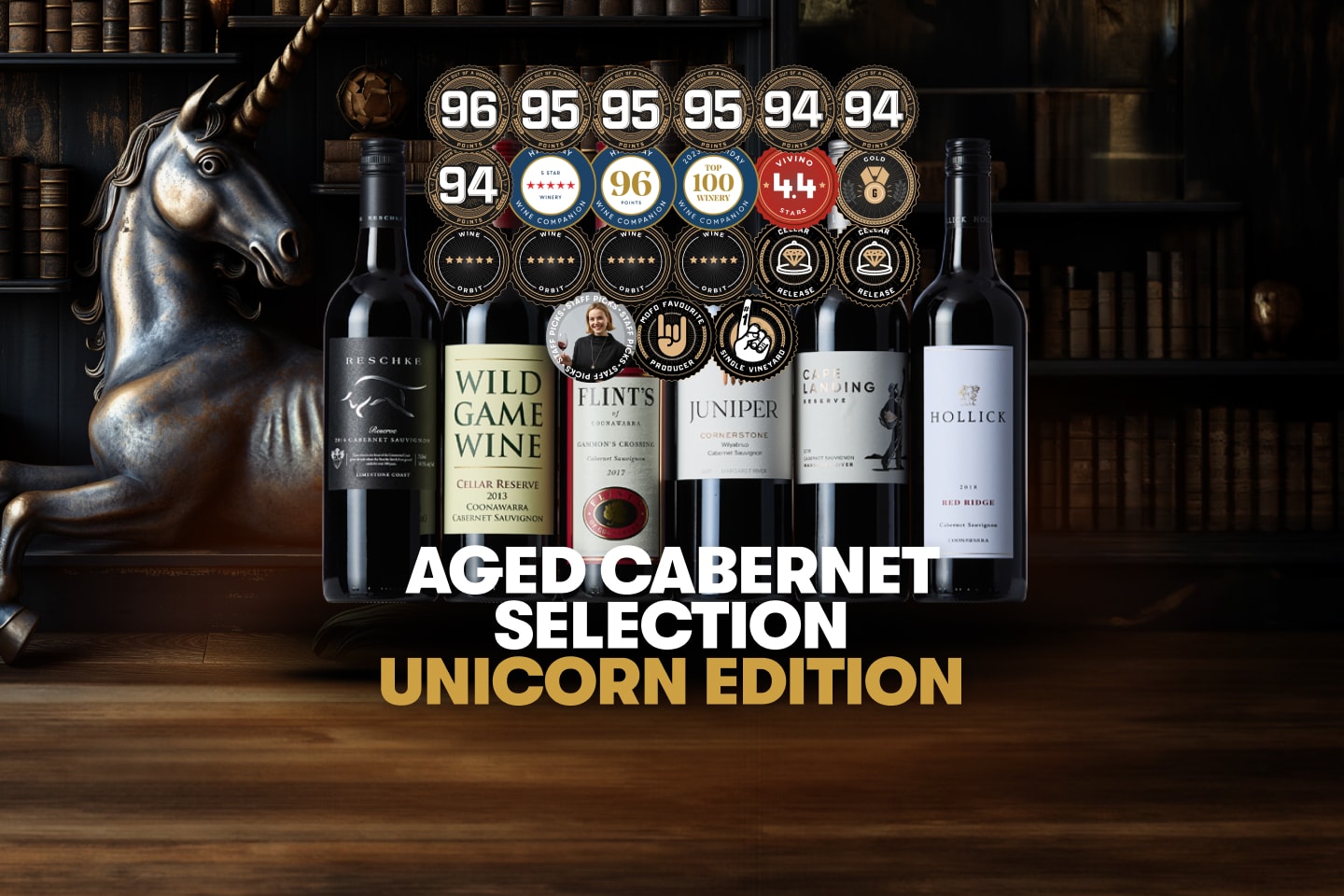 Aged Cabernet Selection - Unicorn Edition