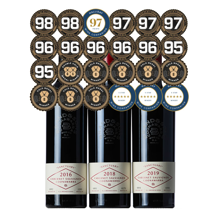 Brand & Sons Sanctuary Cabernet Sauvignon Vertical (2016-2019)