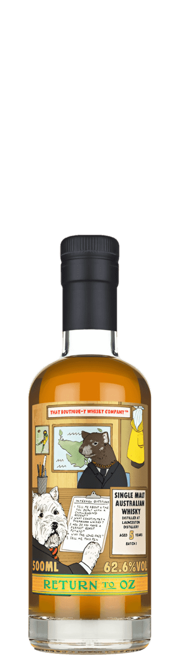 TBWC Launceston 5 Year-old Batch 1 Single Malt Whisky (500mL)
