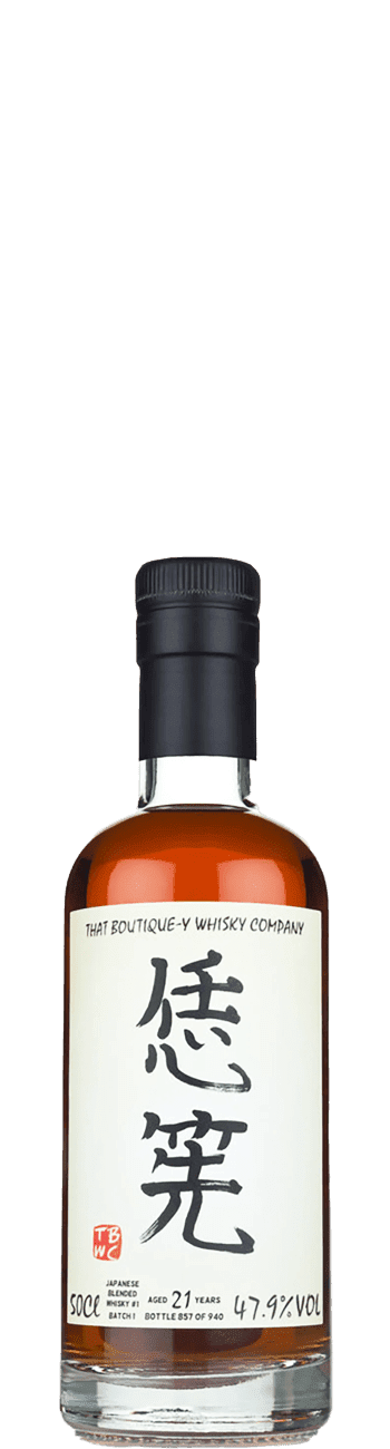 TBWC 21 Year-old #1 Japanese Blended Whisky (500mL)