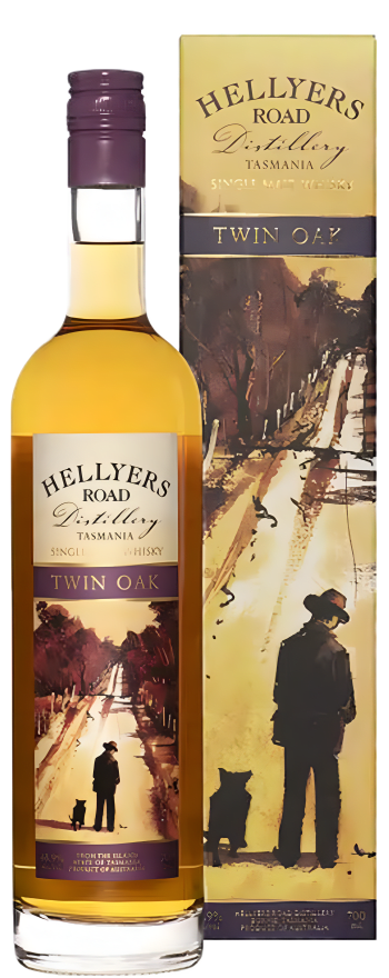 Hellyers Road Twin Oak Tasmanian Single Malt Whisky 700mL