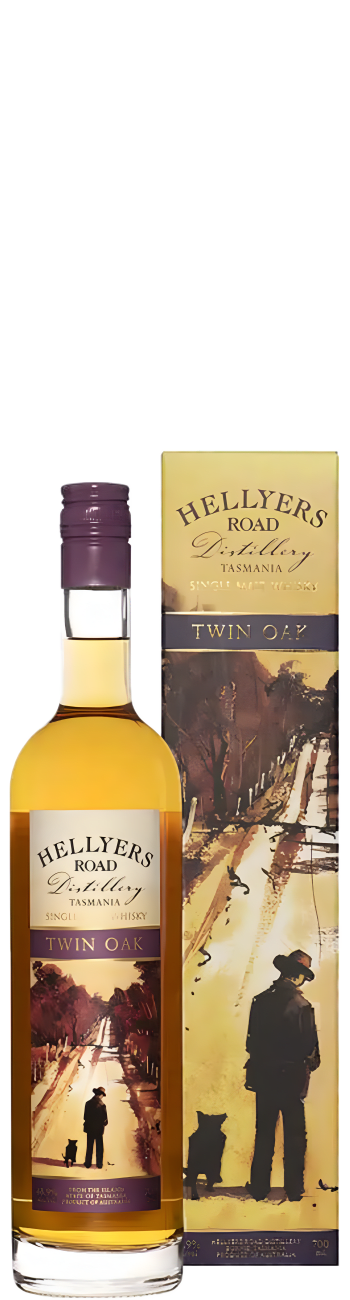 Hellyers Road Twin Oak Tasmanian Single Malt Whisky 700mL