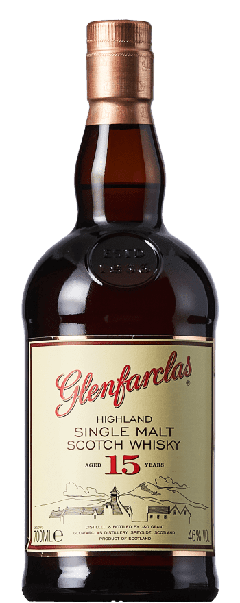 Glenfarclas 15 Year Old Single Malt Scotch Whisky 700mL