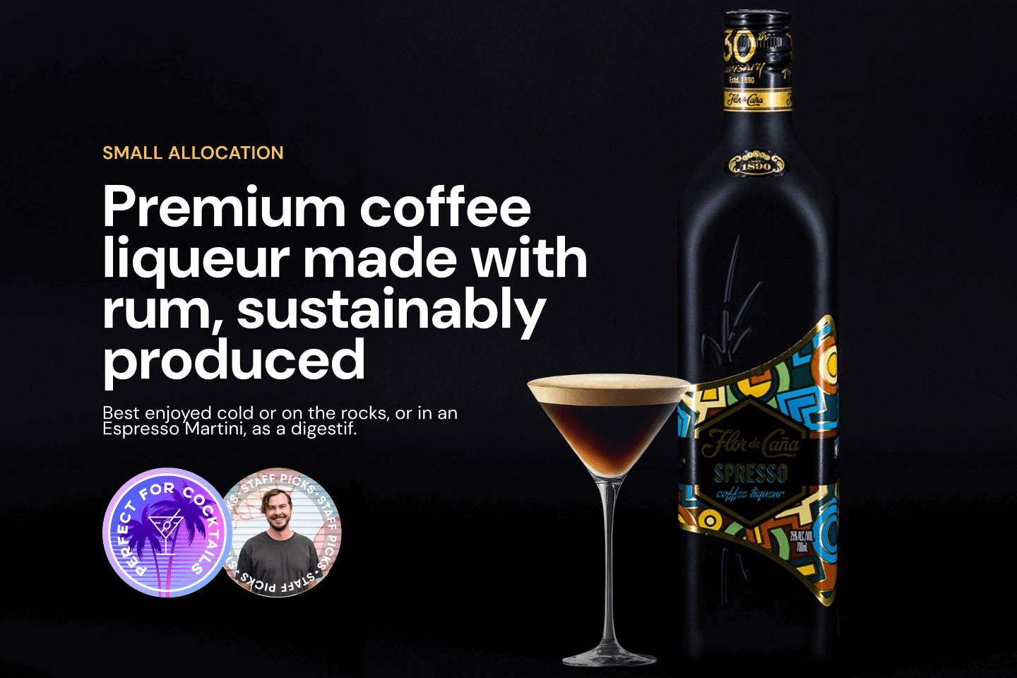 Flor de Caña Spresso Coffee Liqueur 700mL