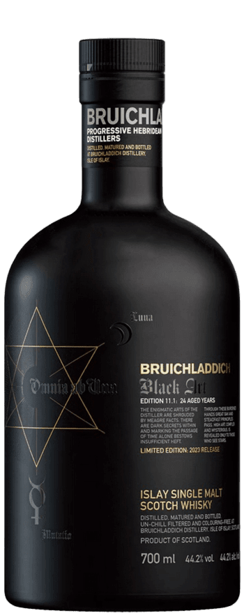 Bruichladdich Black Art 11.1 - 24 Year Old Scotch Whisky 700mL