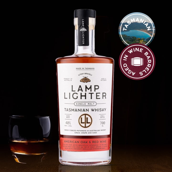 Lamplighter Tasmanian Single Malt Whisky 700mL
