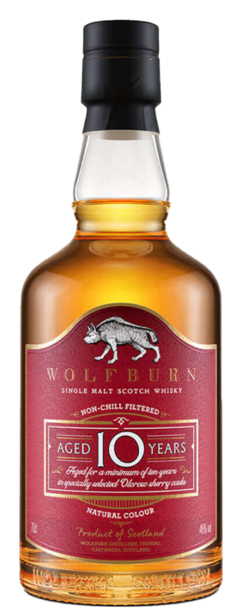 Wolfburn 10 Year Old Single Malt Scotch Whisky 700mL
