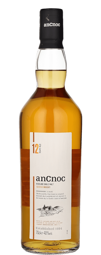 AnCnoc 12 Year Old Single Malt Scotch Whisky 700mL 