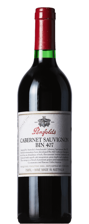 Penfolds Bin 407 Cabernet Sauvignon 1994