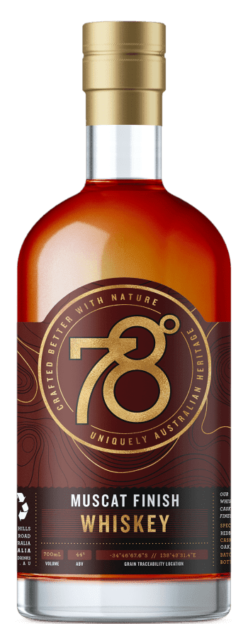 78 Degrees Muscat Finish Whiskey 700mL