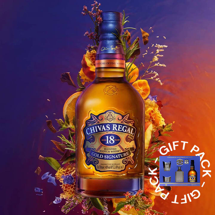 Chivas Regal 18 Year Old Ultimate Gift Pack 700mL