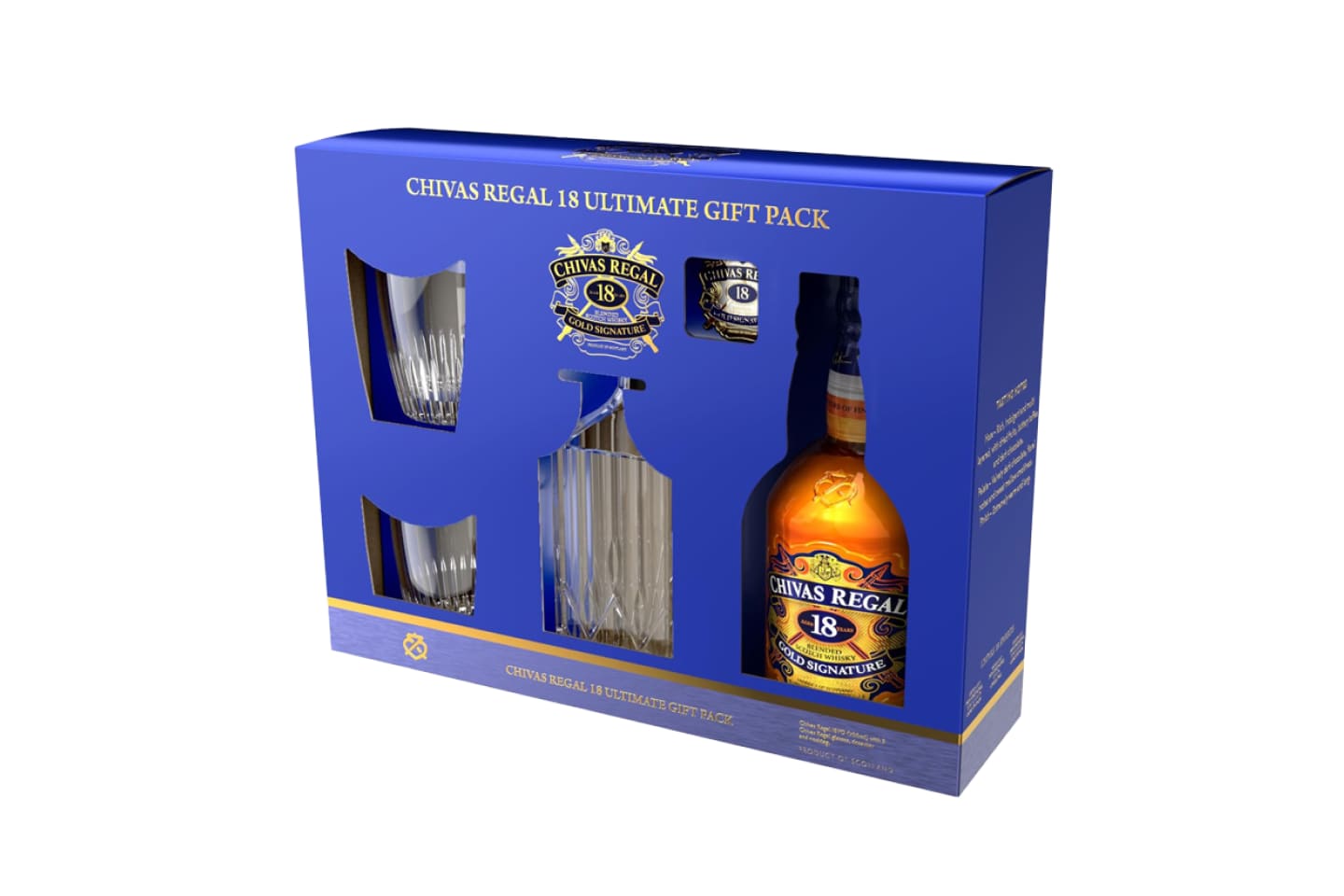 Chivas Regal 18 Year Old Ultimate Gift Pack 700mL
