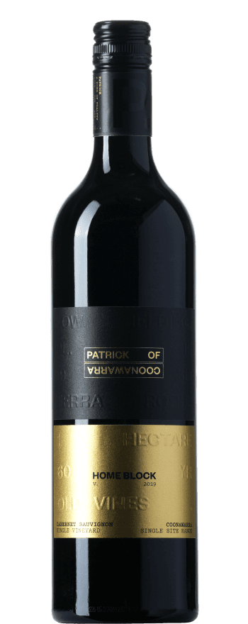 Unwrapped: Patrick of Coonawarra 'Home Block' Cabernet Sauvignon 2019